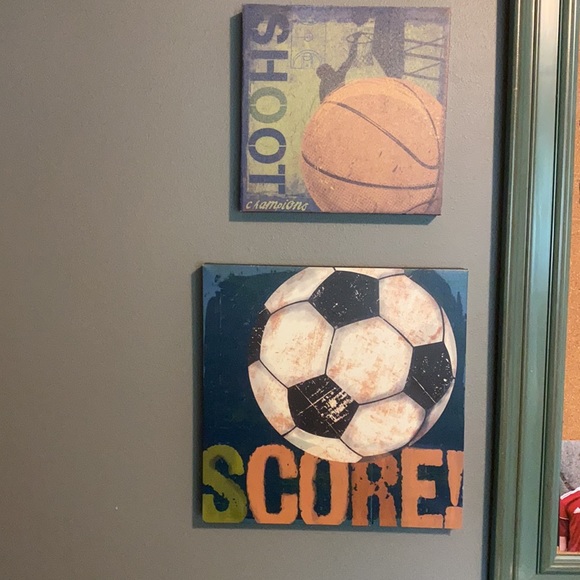 Soccer Canvas Art - Picture 2 of 2